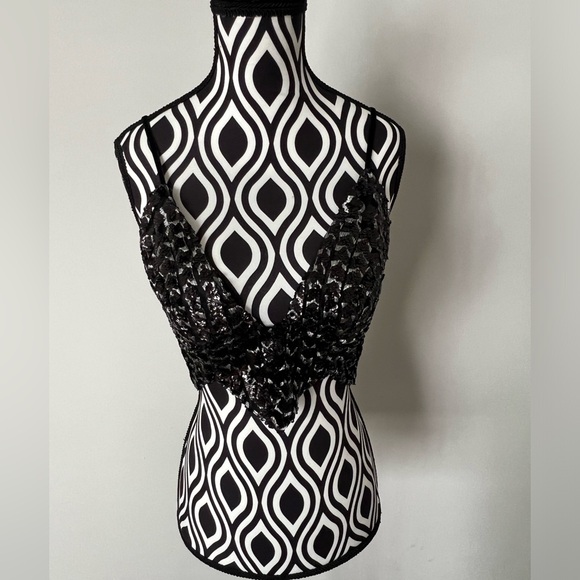 NWT Free People Night Shine Sequin Brami - Picture 11 of 12